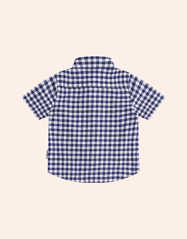 Huxbaby - Huxbear Button Up Checks - Babies