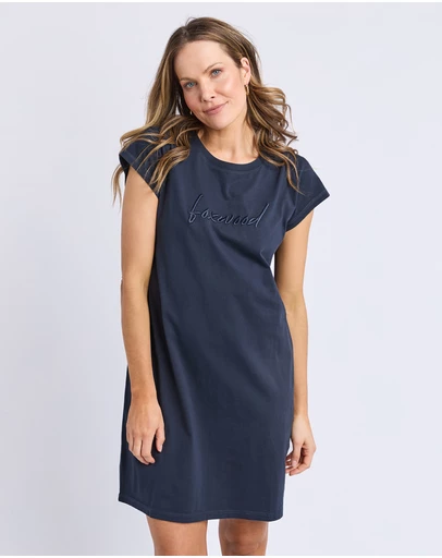 Foxwood - Signature Embroidery Tee Dress