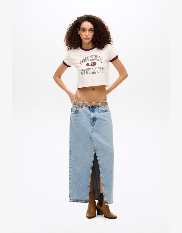 Superdry - Athletic Essentials Ringer Slim Fit Tee