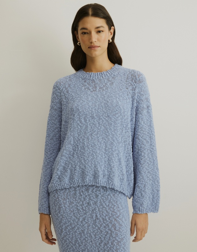Atmos&Here - Julia Relaxed Boucle Knit Jumper