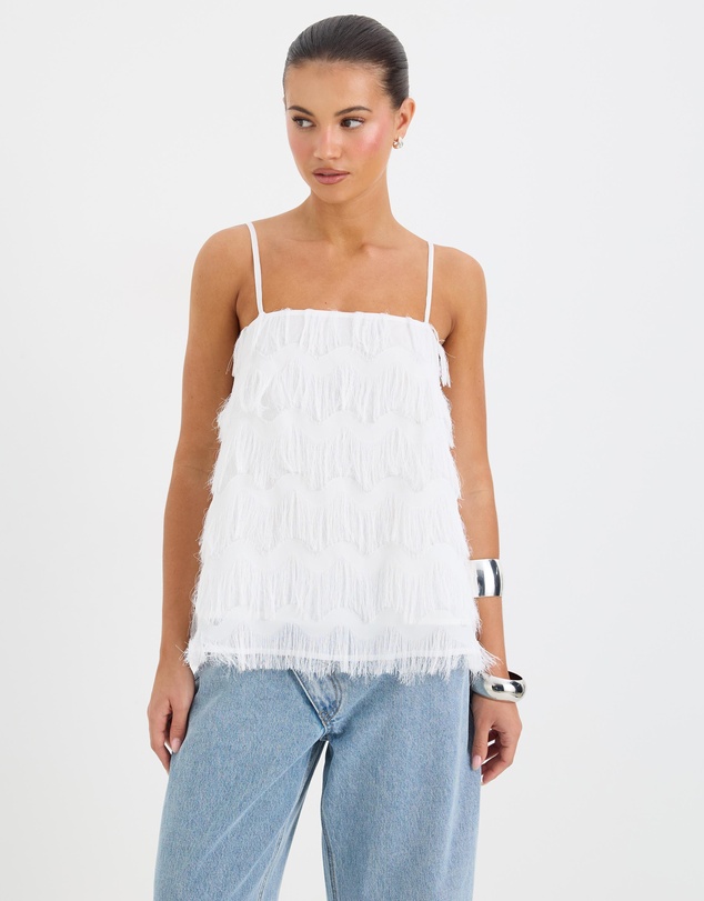 Calli - Frankie Fringe Tassel Top