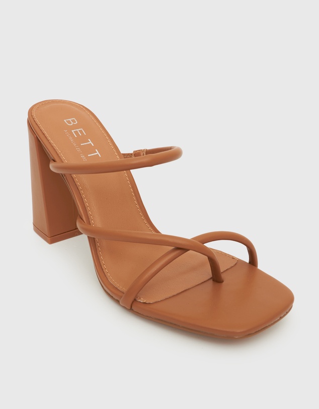 Betts - Shaq High Block Heel Mules