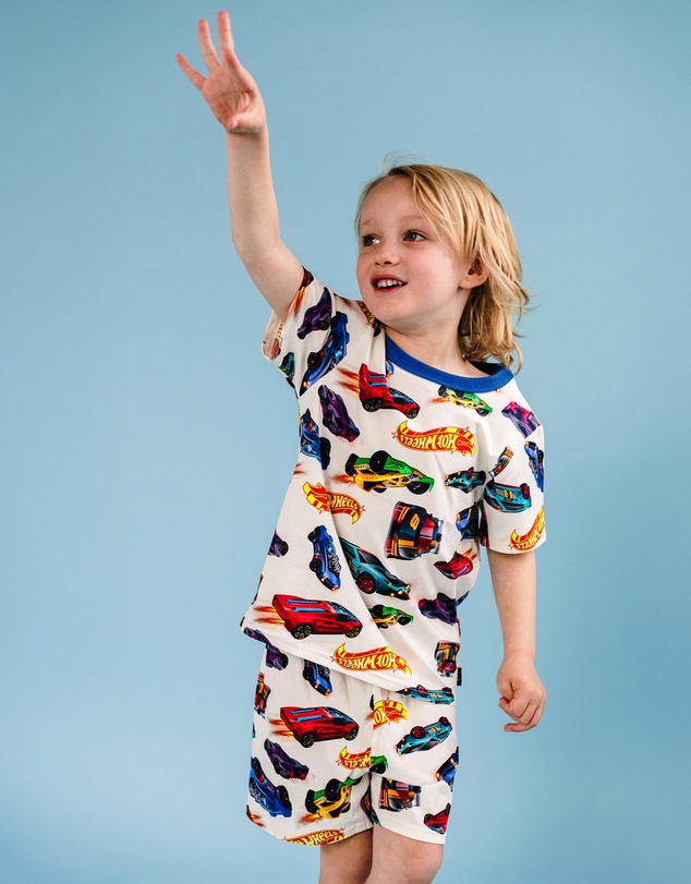 Rock Your Kid - Hot Wheels Short Pyjama Set - ICONIC EXCLUSIVE - Kids