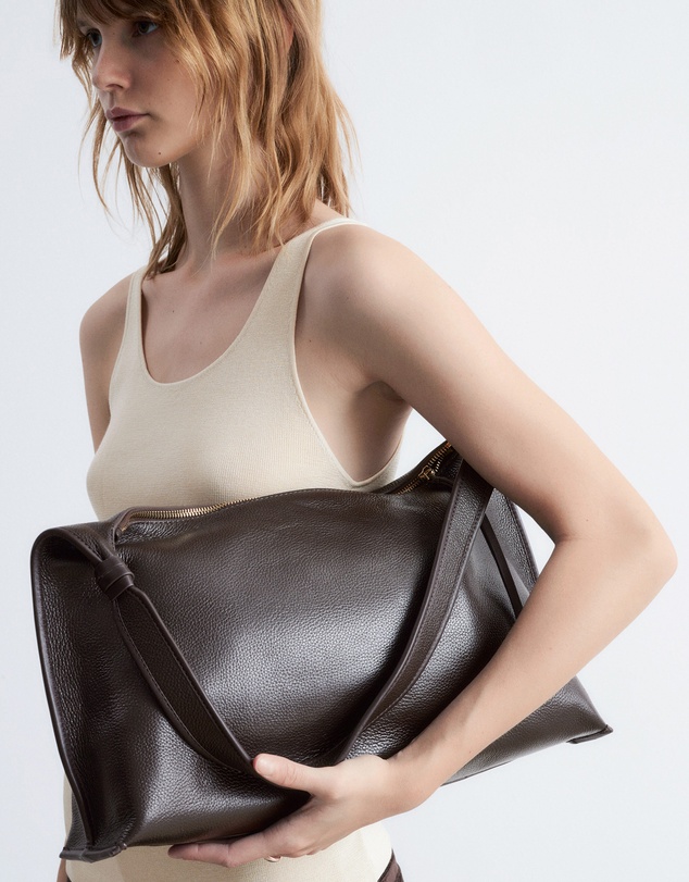 & Other Stories - Leather Tote Bag