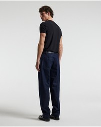 Calibre - Loose Fit Denim Pants Navy