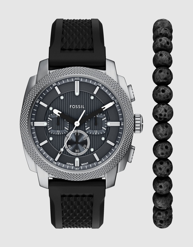 Fossil - Machine Black Chronograph Watch
