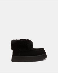 EVERAU - EverAU Ugg Loofee Cow Suede Upper UGG Boots