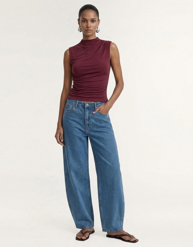Staple the Label - Mae Barrel Leg Jeans