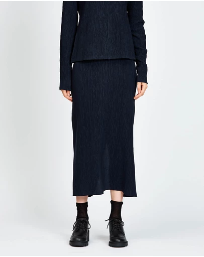 bul - Sisu Midi Skirt Navy