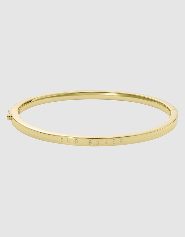 Ted Baker - CHRISHELL: Logo Slim Bangle Bracelet