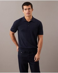 Calvin Klein - Supima Cotton Polo Sweater