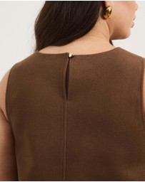 Atmos&Here Curvy - Stephanee Shift Mini Dress