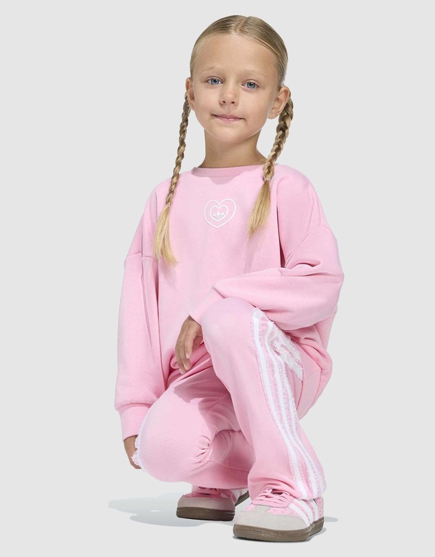 adidas Originals - adidas x Disney Crew Flared Leggings Set - Babies-Kids
