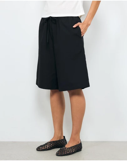 AERE - Kirra Poplin Bermuda Shorts
