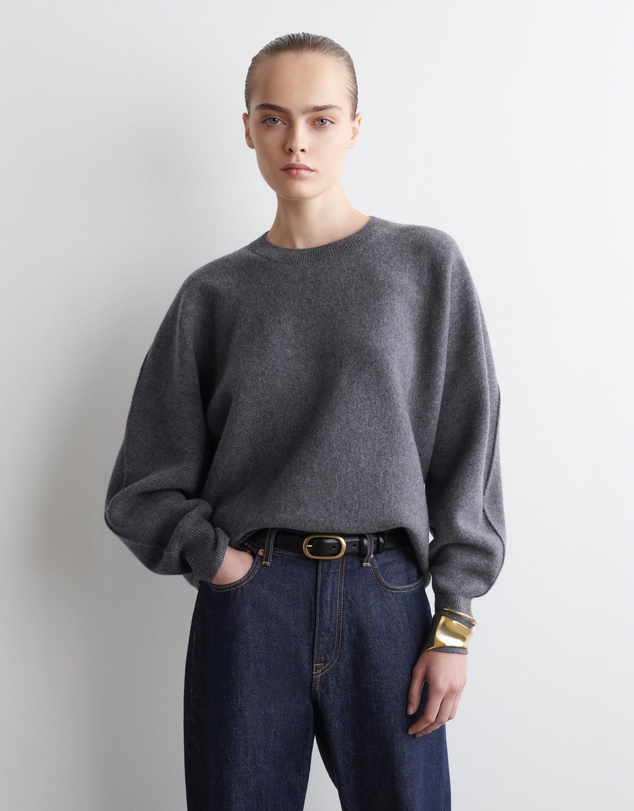 COS - Rounded Double-Faced Wool Jumper