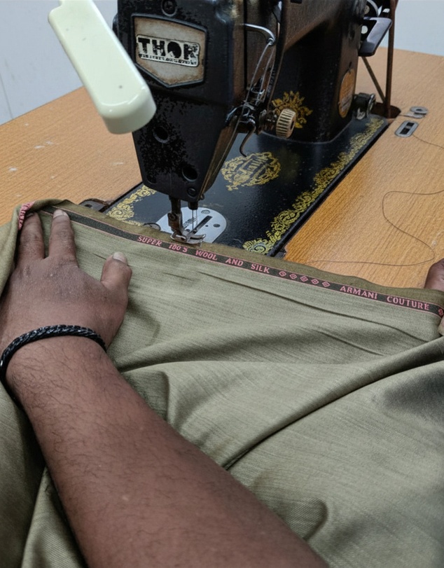 Youmsara - The Solenne Fold Trouser