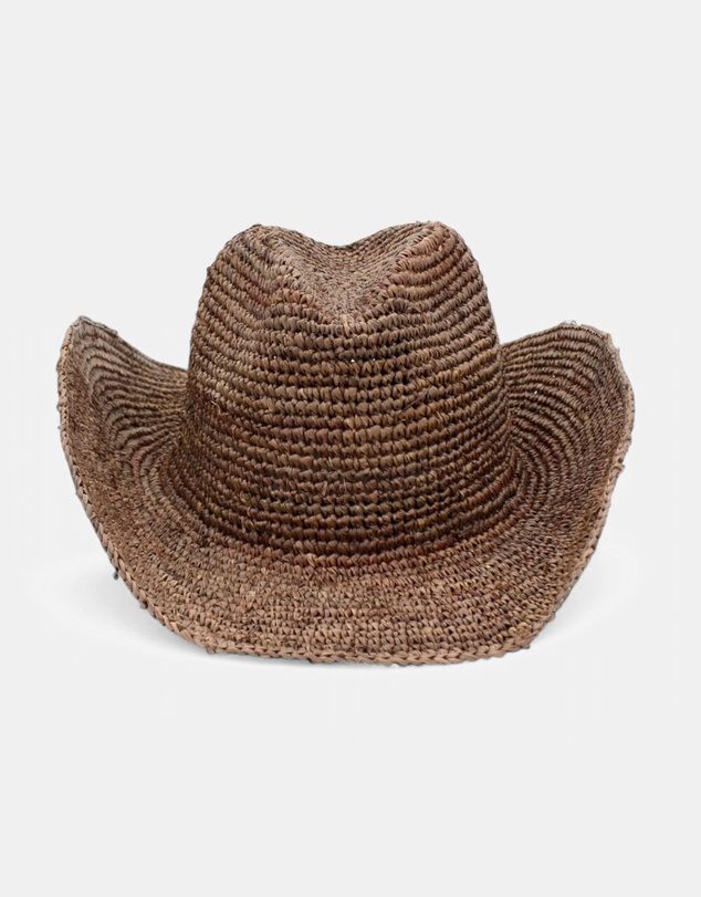 Morgan & Taylor - Rowyn Relaxed Cowboy Fedora in Brown