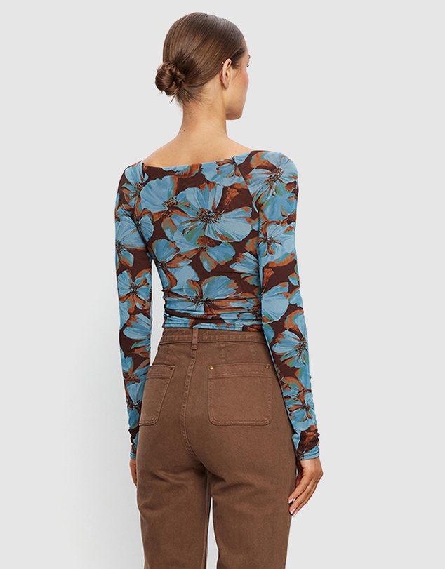 KIVARI - Nieve Mesh Top