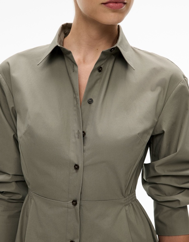 Witchery - Shirred Shirt Dress