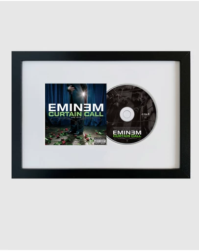 iWorld - Eminem - Curtain Call The Hits - CD Framed Album Art