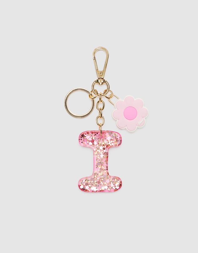 Seed Heritage - Pink Stripe Initial Keyring