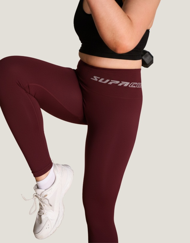 Supacore - POTS MEDICAL GRADE MERLOT PATENTED COMPRESSION LEGGING