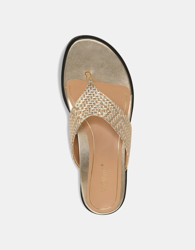 Vionic - Agave Toe Post Sandal - Gold