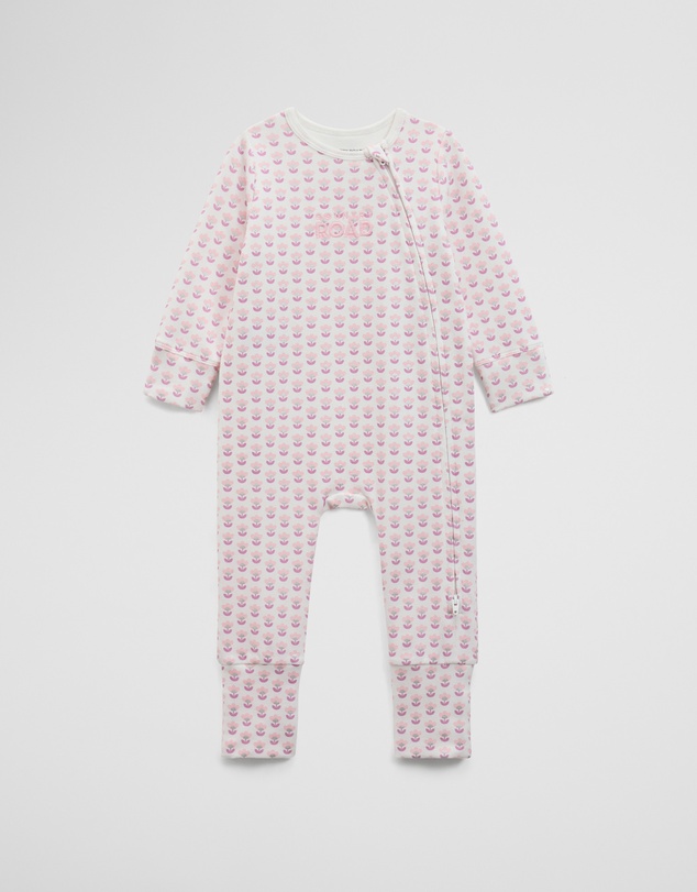Country Road - Organically Grown Cotton Blend Logo Zip Jumpsuit