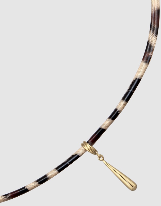 Elli Jewelry - Necklace Choker Pendant Dainty 925 Sterling Silver Gold-Plated