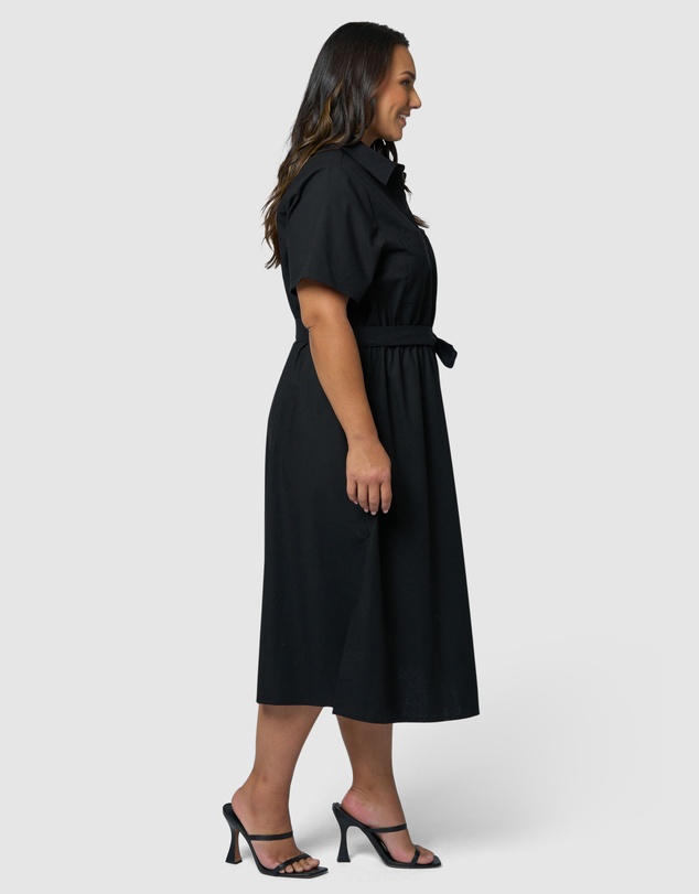 Something 4 Olivia - Frankie Shirt Midi Dress