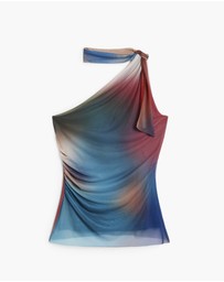 Desigual - Knot neckline T-shirt