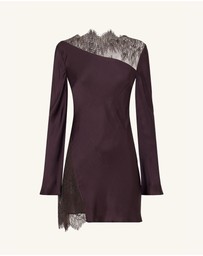 Shona Joy - Allegra Lace Panelled Mini Dress