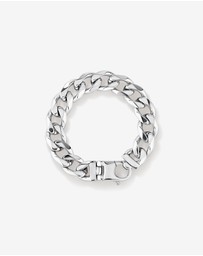Michael Hill - 14.8mm Curb Bracelet in Sterling Silver