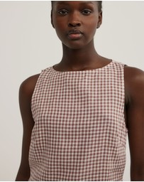 Witchery - Linen Longline Top