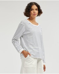 Amelius - Elaine Raw Hem Sweater