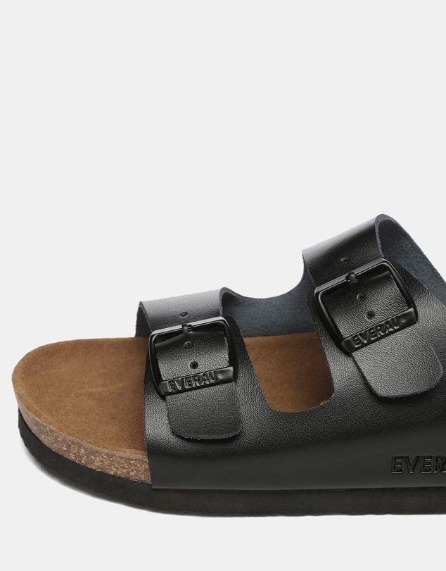 EVERAU - EverAU Ugg Mick Sandal Slides Cow Suede Upper Sandals