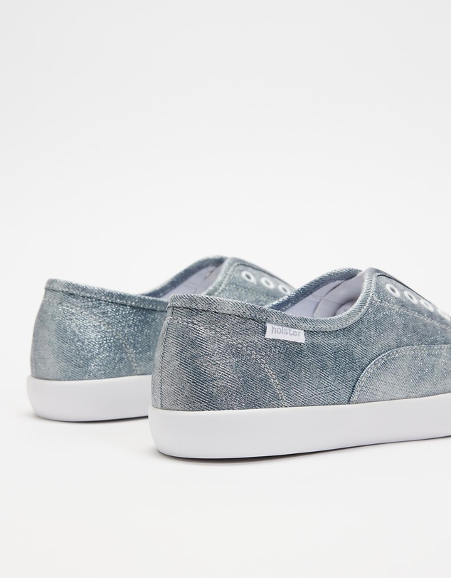 Holster - Lulu Slip-On Sneaker - Denim Shimmer  - Women's