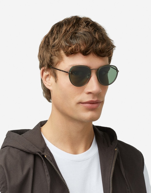 Hawkers Co - HAWKERS Ceres - Polarized Green Metal Alligator Sunglasses for Men and Women