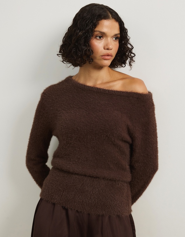 Atmos&Here - Abi Off Shoulder Sweater