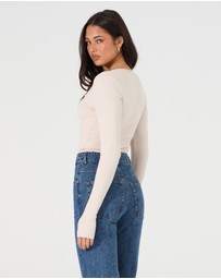 Madison The Label - Leanne L/S Top