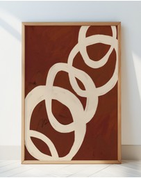 Olive et Oriel - Chains by Treechild Art Print