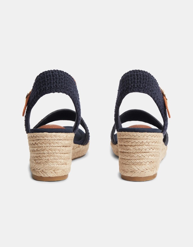 Tommy Hilfiger - Eileen Mid Crochet Wedge Espadrilles - Women's