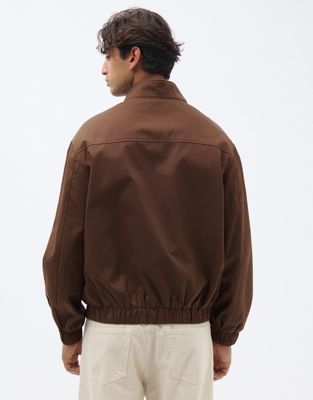 AERE - Organic Cotton Bomber Jacket
