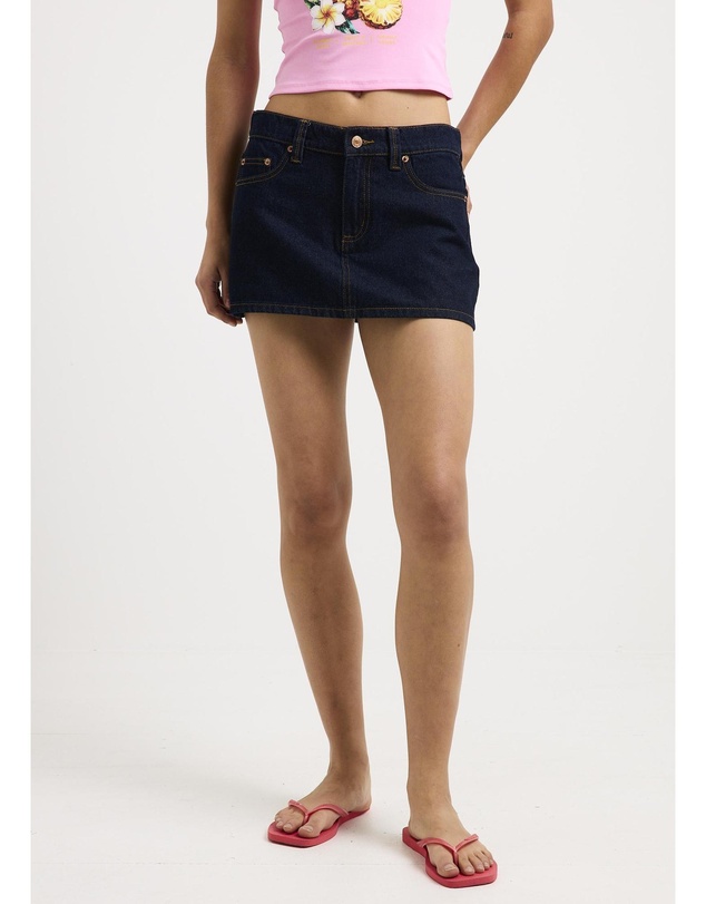 Subtitled - Tide Low Rise Mini Skirt