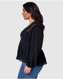 The Poetic Gypsy - Astral Passenger Lace Blouse