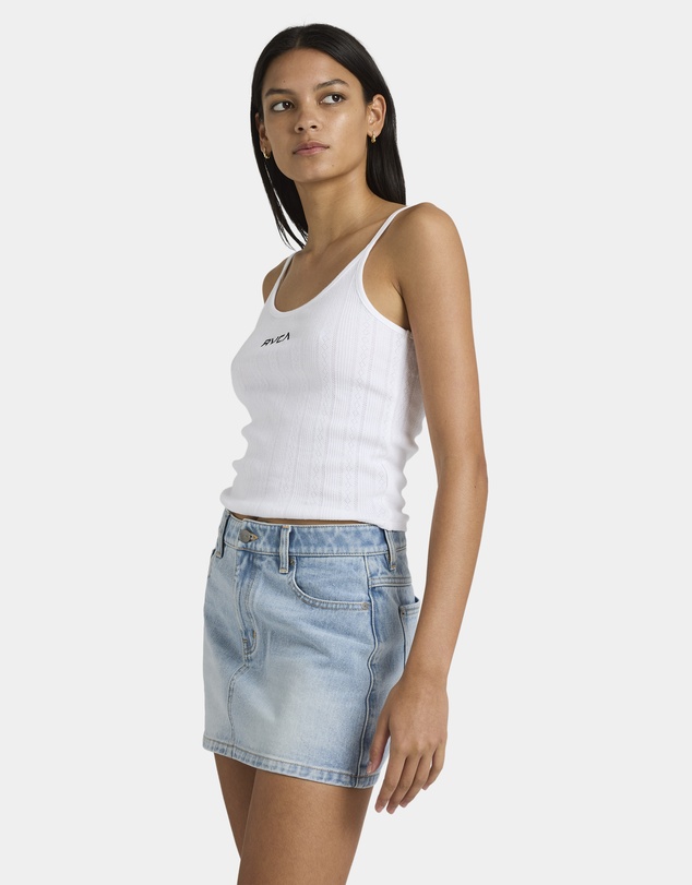 RVCA - Womens Denim Mini Skirt