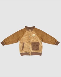 Banabae - Rad Kid Cord Collared Bomber Jacket