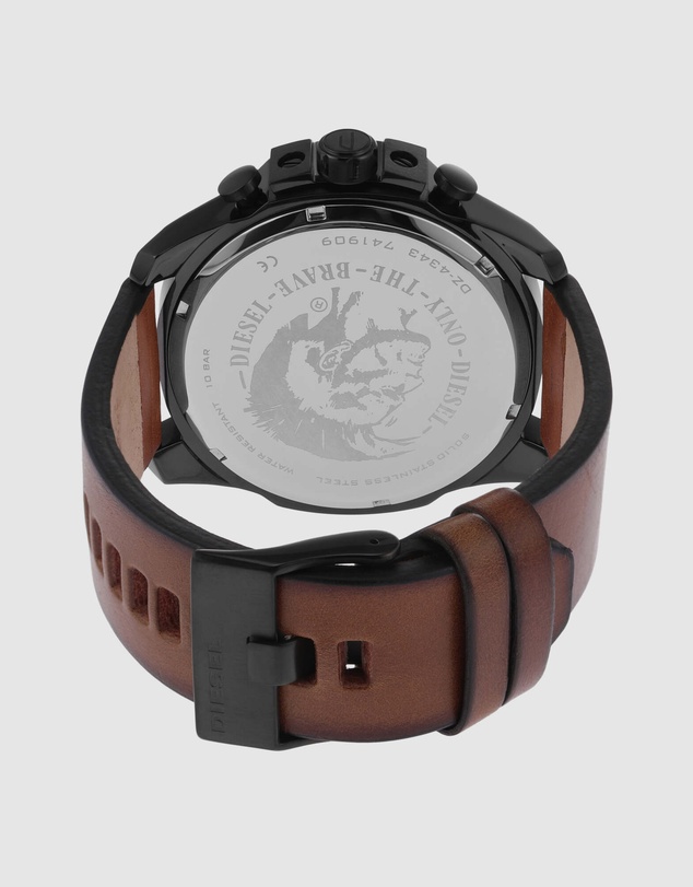Diesel - Mega Chief Brown Chronograph Watch DZ4343