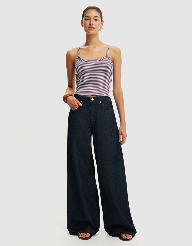 Cotton On - High Rise Wide Jeans