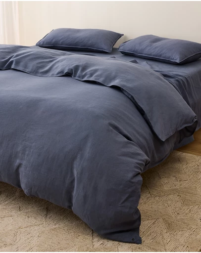 Sheet Society - Eve Linen Quilt Cover Set